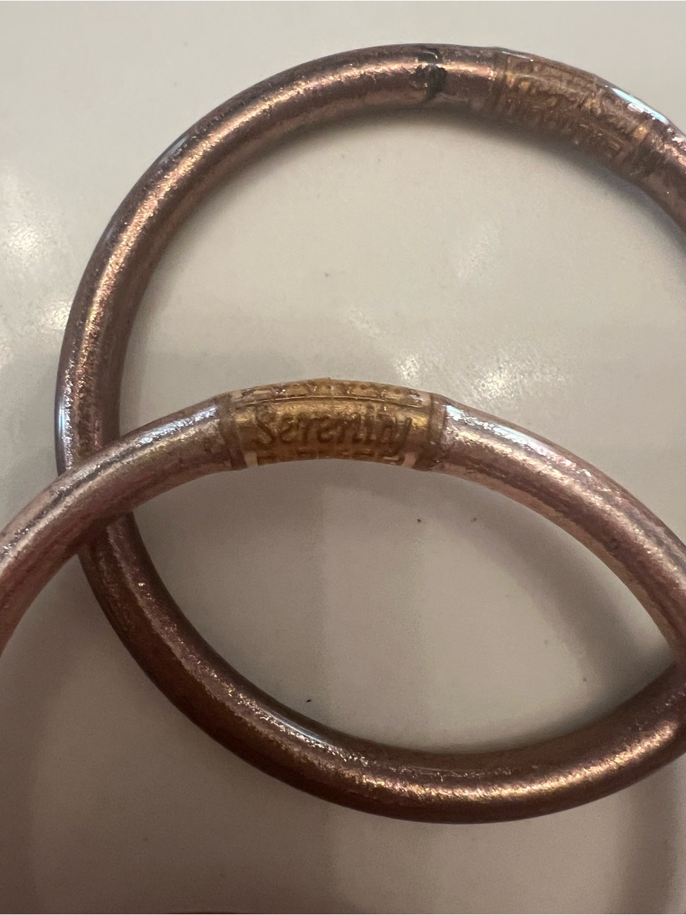 Copper-Tone Hinged Bangle Bracelet - Women Jewelry Bracelet